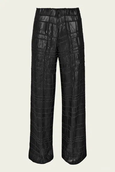 Alexis Zano Sequin Pant In Black