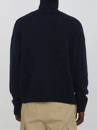 Ami Alexandre Mattiussi Ami Paris Men Ami De Coeur Sweater