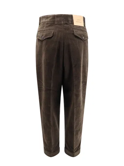 Ami Alexandre Mattiussi Ami Paris Grey Corduroy Wide-leg Trousers Ami Paris