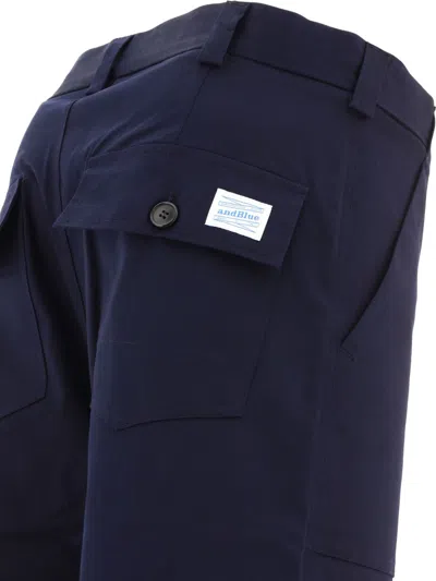 Andblue Hammer Trousers Blue