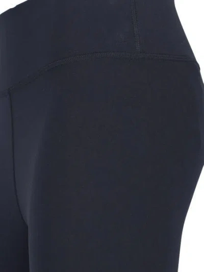 Balenciaga Black Activewear Leggings In Matt Nylon Blend