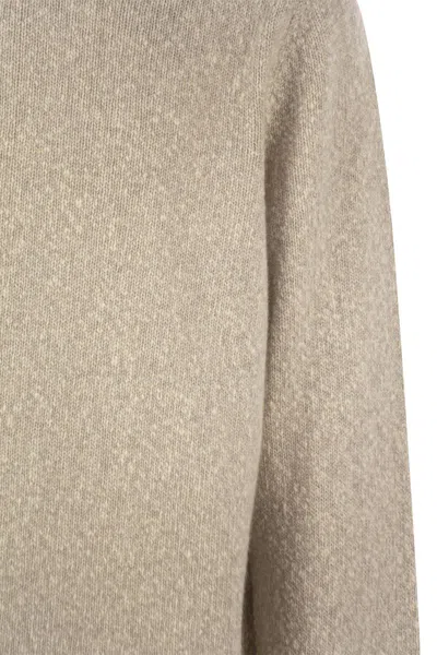 Brunello Cucinelli Buttoned Crewneck Sweater For Men