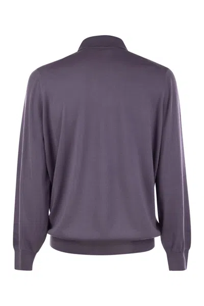 Brunello Cucinelli Men Polo Style Sweater