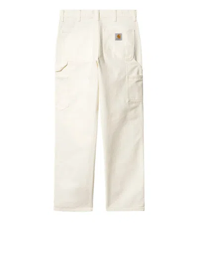 Carhartt Single Knee Pant Sonyc Silver In Cotton