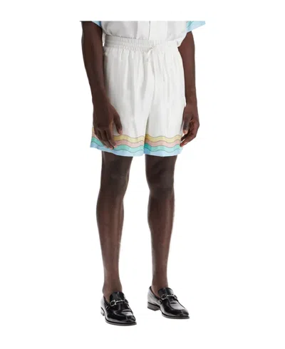 Casablanca White Maison De Reve Shorts