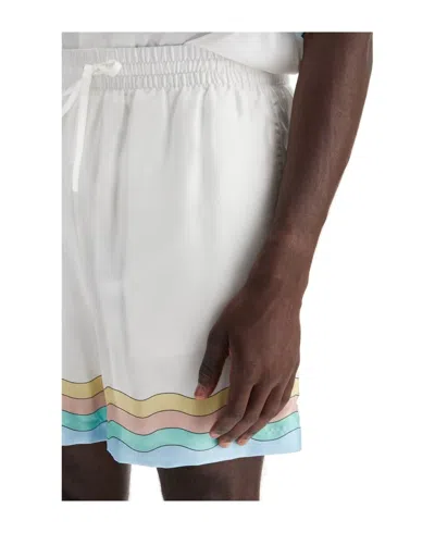 Casablanca White Maison De Reve Shorts