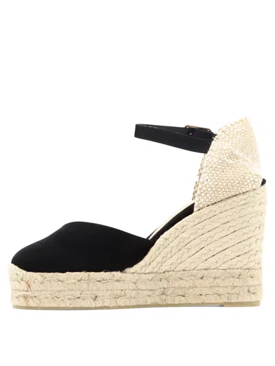 Castaã±er Castañer Woman Espadrilles Black Size 10 Textile Fibers