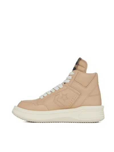 Converse X Drkshdw Turbowpn High-top Sneakers In Calf Leather