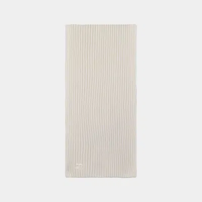 Courrèges Courregès Ac Ribbed Scarf