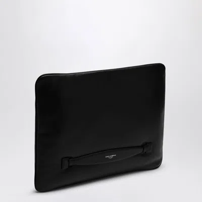 Dolce & Gabbana Dolce&gabbana Black Nappa Leather Handbag