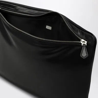Dolce & Gabbana Dolce&gabbana Black Nappa Leather Handbag
