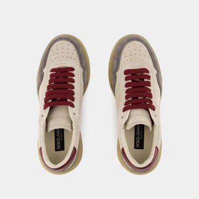 Dolce & Gabbana New Roma Leather Low-top Sneakers