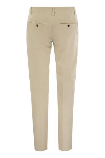 Dondup Spiritissimo - Regular Chino Trousers In Light Gabardine