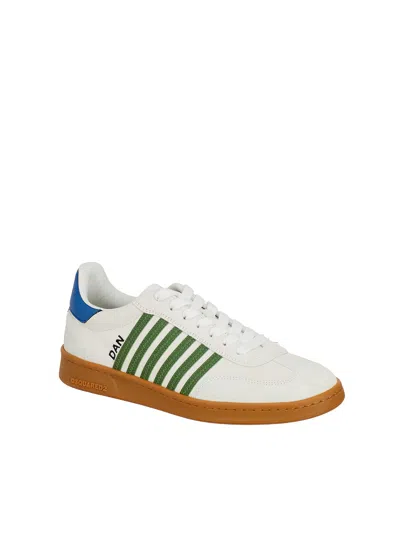 Dsquared2 Multicolor Canvas Boxer Sneakers