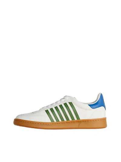 Dsquared2 Multicolor Canvas Boxer Sneakers
