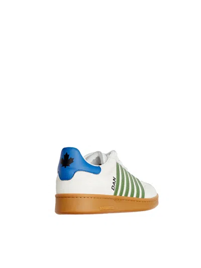 Dsquared2 Multicolor Canvas Boxer Sneakers