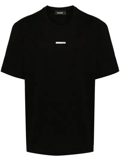 Dsquared2 Regular Fit Metal Logo Tee