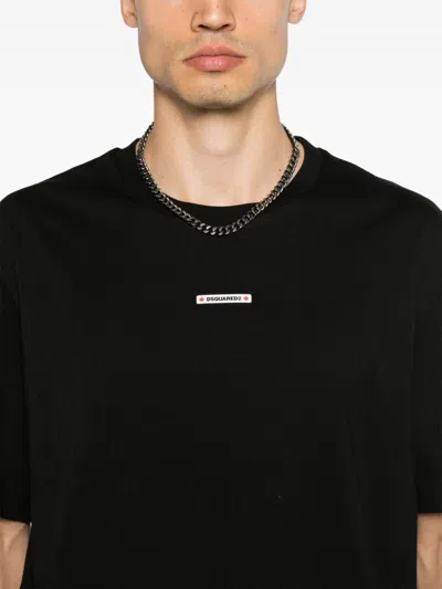 Dsquared2 Regular Fit Metal Logo Tee