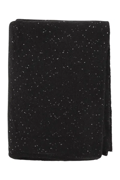 Fabiana Filippi Women's Scarf With Micro Sequins