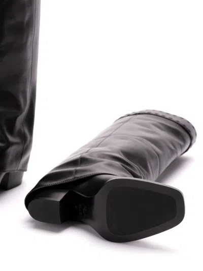 Fendi Black Leather Boots