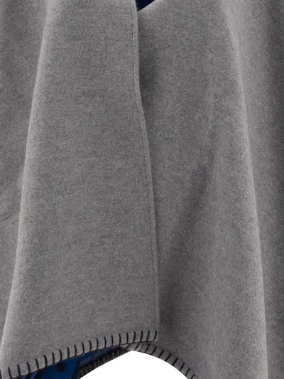 Ferragamo Geometrical Renaissance-print Reversible Cape