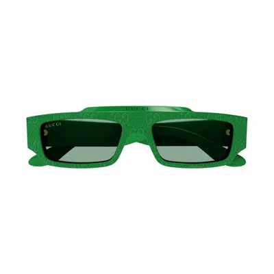 Gucci Rectangle-frame Sunglasses