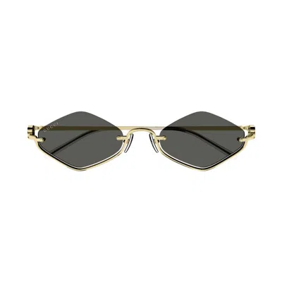 Gucci Geometric-frame Sunglasses