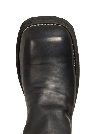 Guidi Thick Heel Booties