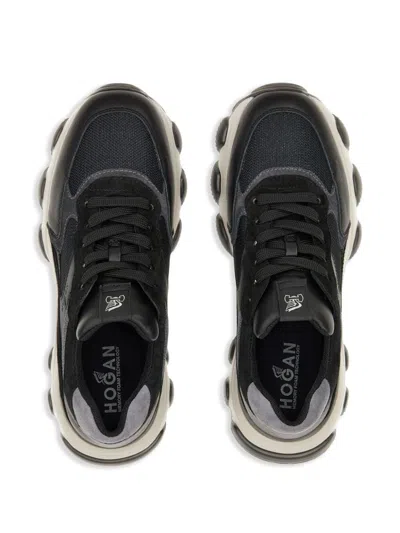 Hogan Black Hyperactive Leather Sneakers