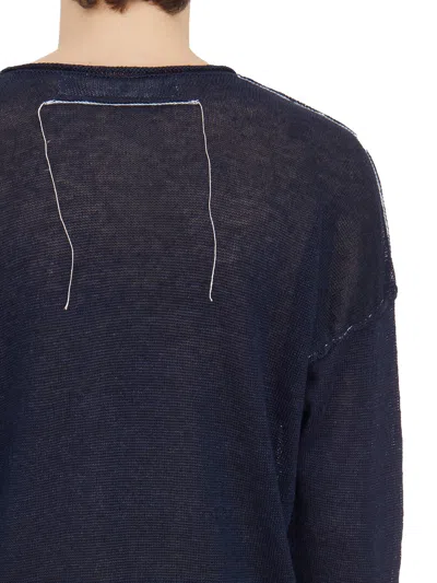 Isabel Benenato Maglia Girocollo In Lino