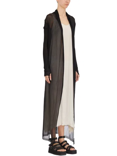 Isabel Benenato Cardigan Lungo In Lino