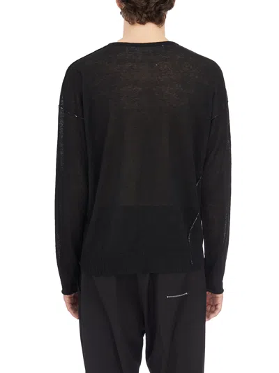 Isabel Benenato Maglia Girocollo In Lino