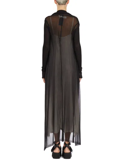 Isabel Benenato Cardigan Lungo In Lino