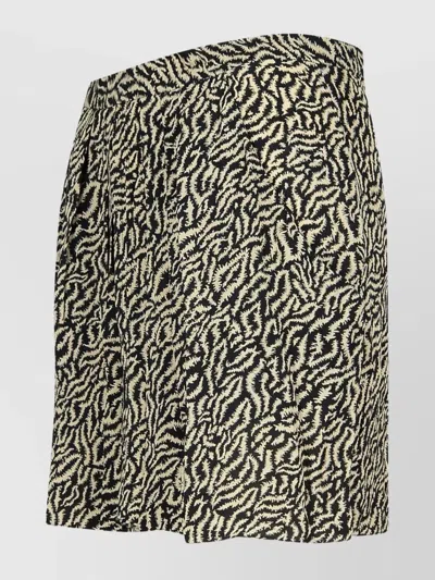 Isabel Marant Étoile Isabel Marant Etoile 'violaine' Two-tone Viscose Miniskirt Women
