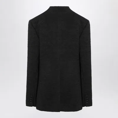 Loulou Studio Single-button Round-neck Pullover Jacket