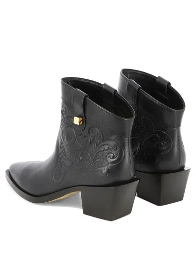 Maison Skorpios 60mm Alexandra Cordoba Leather Cowboy Boots