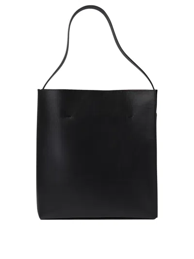 Marni Women Black Leather Small Museo Shoulder Bag