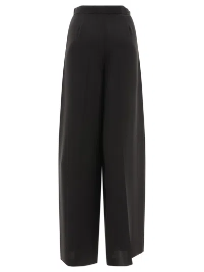 Shop Max Mara "lino" Wide Cady Trousers