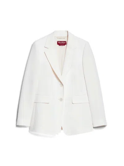 Max Mara Double-breasted Wool Suit Jacket