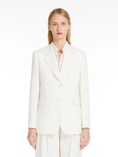 Max Mara Double-breasted Wool Suit Jacket