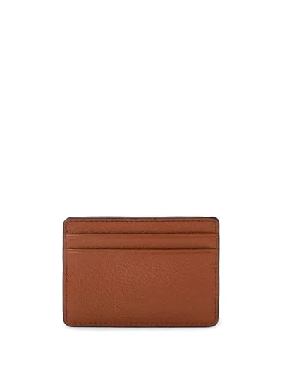 Michael Michael Kors Pebbled Leather Card Case