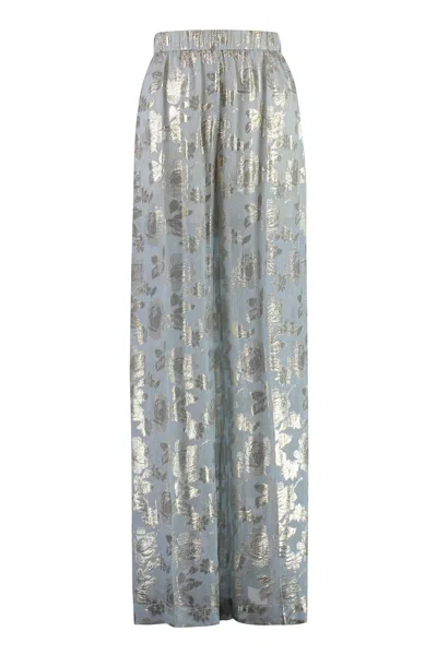 Nina Ricci Floral Palazzo Pants