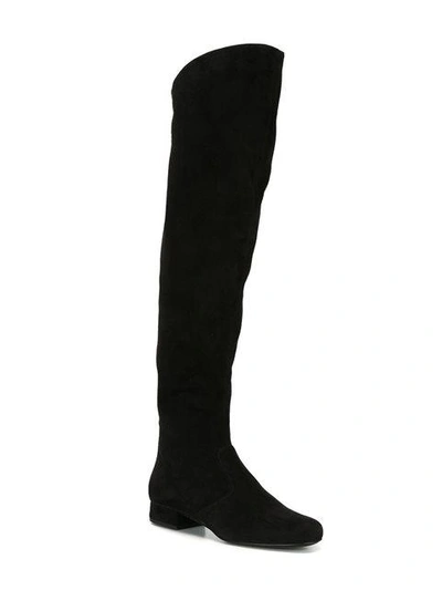 Shop Saint Laurent Over-the-knee Boots