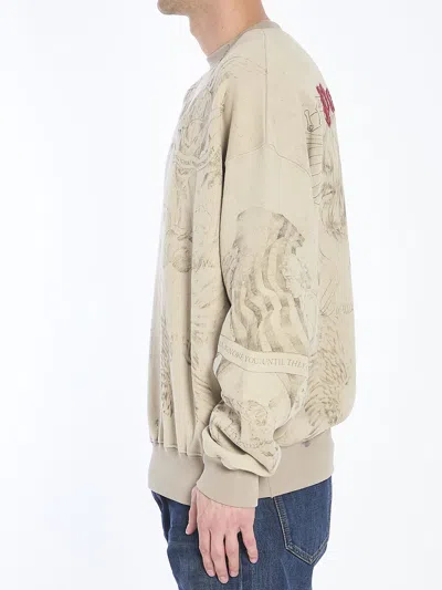 Palm Angels Pencil All Over Sweatshirt