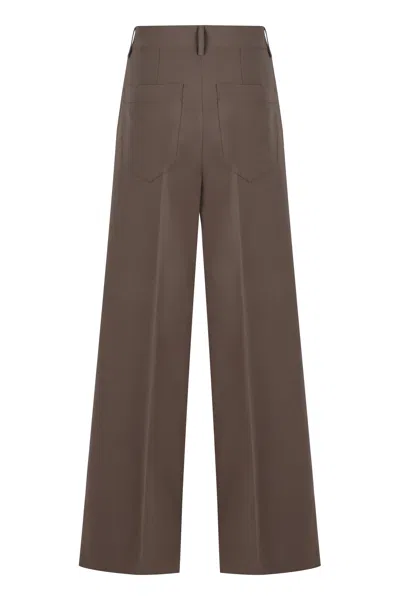 Philosophy Di Lorenzo Serafini High-waist Wide-leg Fashion Trousers