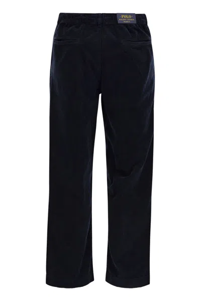 Polo Ralph Lauren Easy Pant Pleated 8w Corduroy Clothing