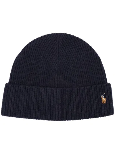 Polo Ralph Lauren Signature Pony Wool-blend Beanie Accessories