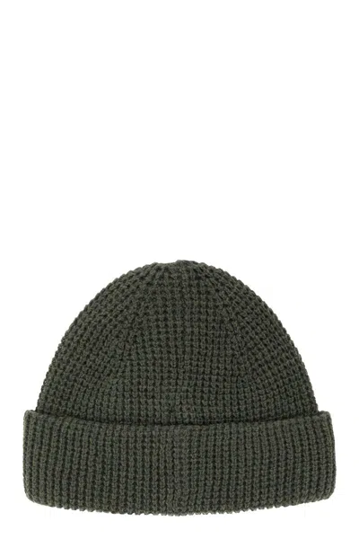 Polo Ralph Lauren Logo Patch Ribbed Beanie