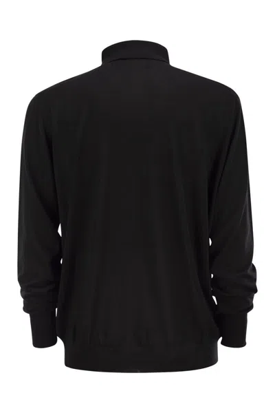 Pt01 Wool Polo Shirt