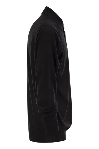 Pt01 Wool Polo Shirt